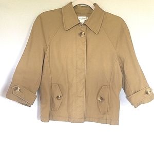 Isaac Mizrahi khaki jacket - size M